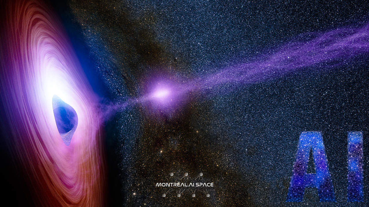 Un trou noir supermassif | Crédit d'image: NASA/JPL-Caltech
